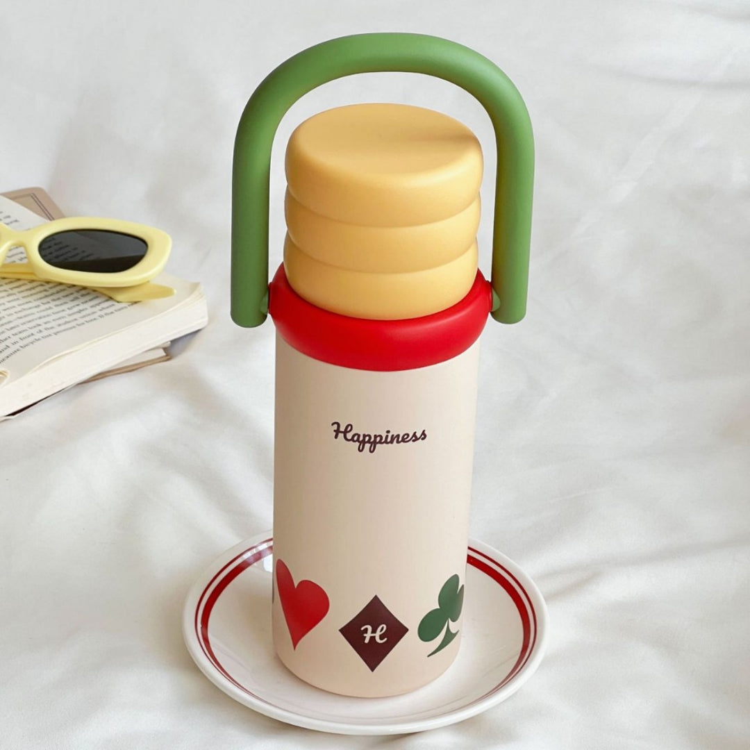 Women Practical Drinking Bottle with Stylish Lid Stornfield
