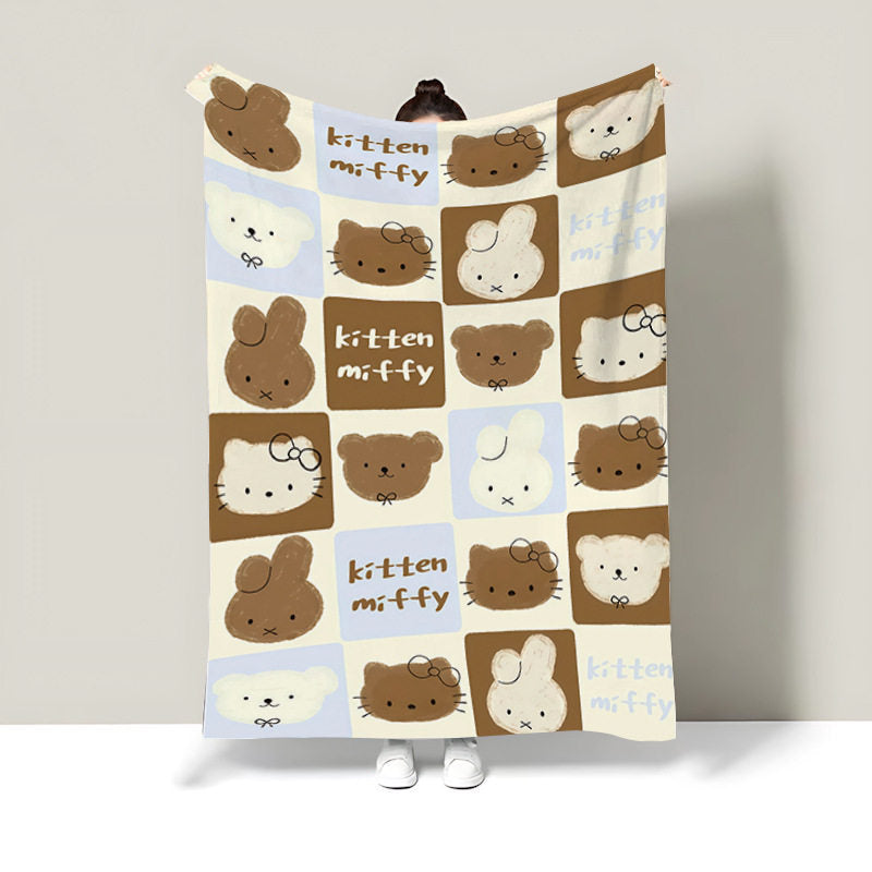 Fun Cartoon-Themed Blanket
