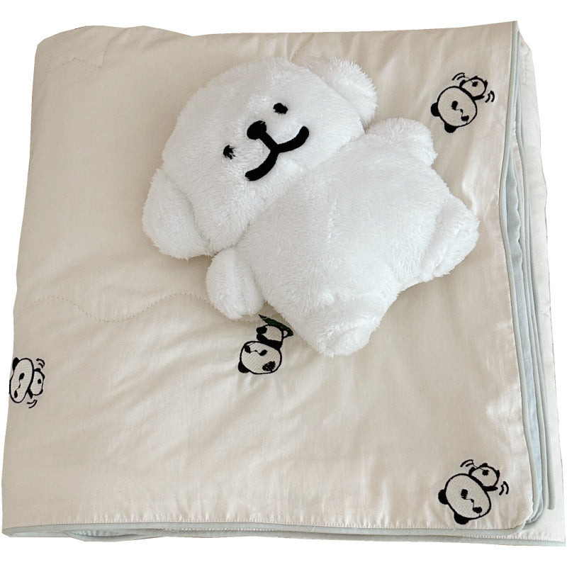 Unisex Cozy Blanket with Cute Panda Design Stornfield