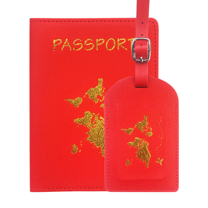 Women's Passport Holder and Luggage Tag Set Stornfield