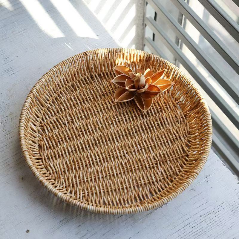 Handwoven Decorative Storage Tray Stornfield