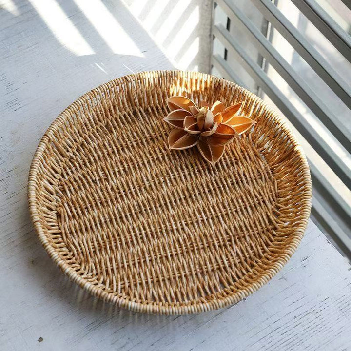 Handwoven Decorative Storage Tray Stornfield
