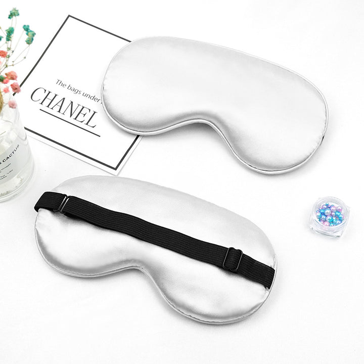 Unisex nan luxurious satin sleep mask with anatomical contour and adjustable elastic band Stornfield