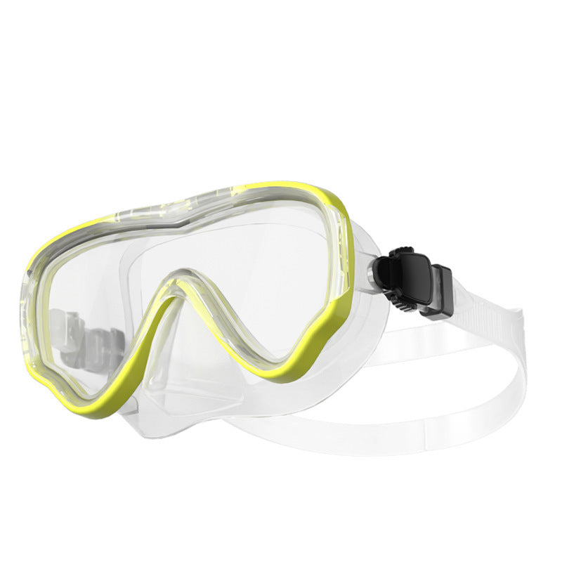 Diving mask with comfortable silicone cover Stornfield