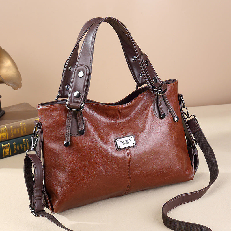 Stylish Leather Shoulder Bag