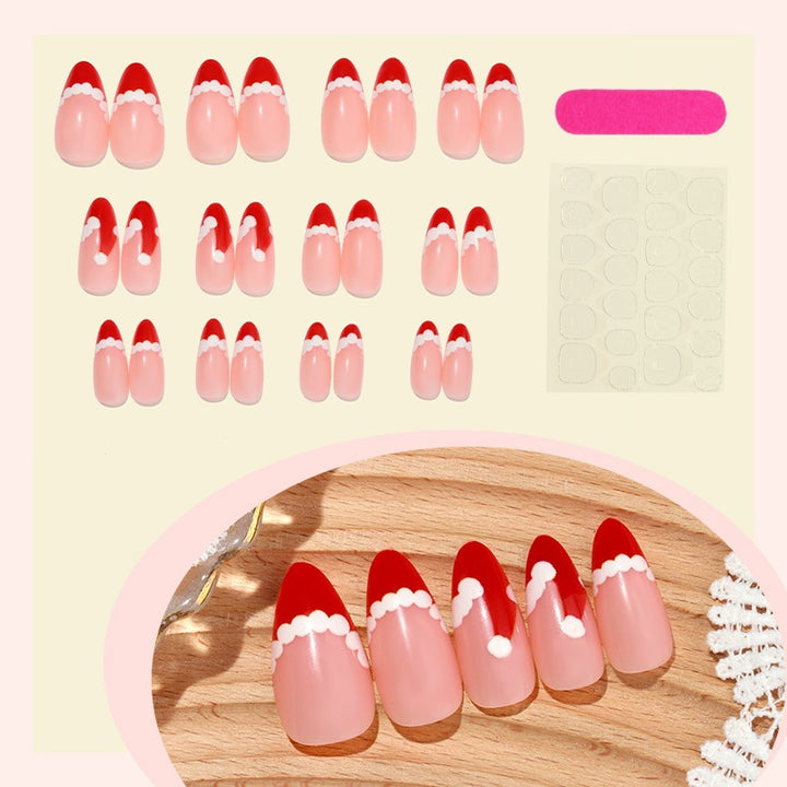 Art nail set with festive design Stornfield