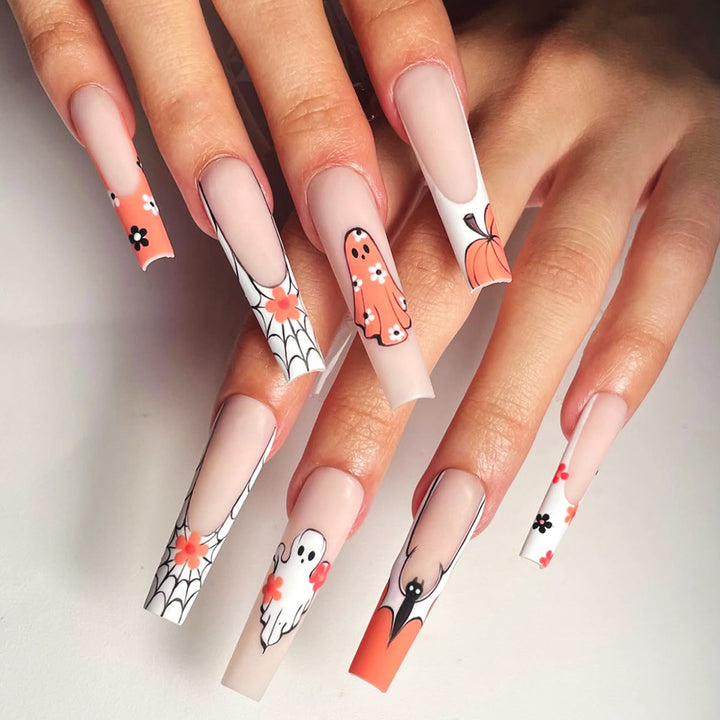 Halloween-Themed Press-On Nails Stornfield