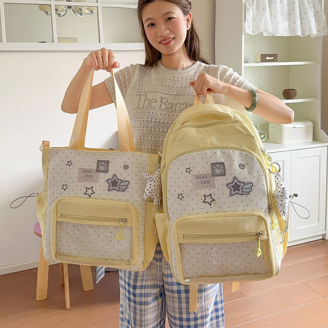 Playful Decorative Graphic Backpack Stornfield