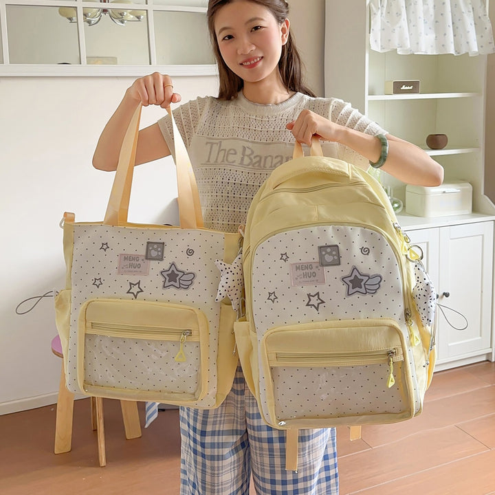 Playful Decorative Graphic Backpack Stornfield