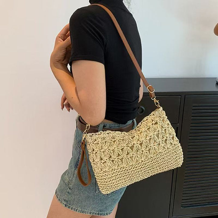 Shoulder bag with elaborate crochet designs Stornfield