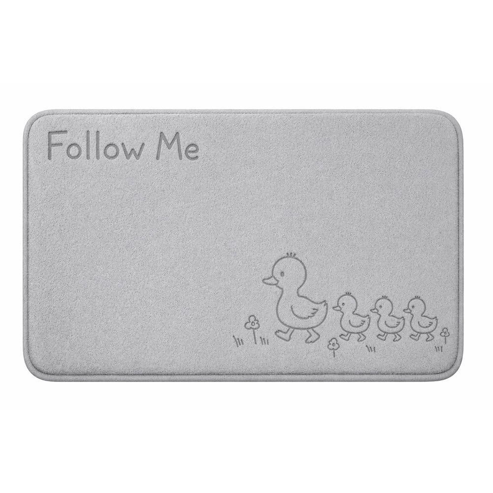 Playful Duck-Themed Bath Mat