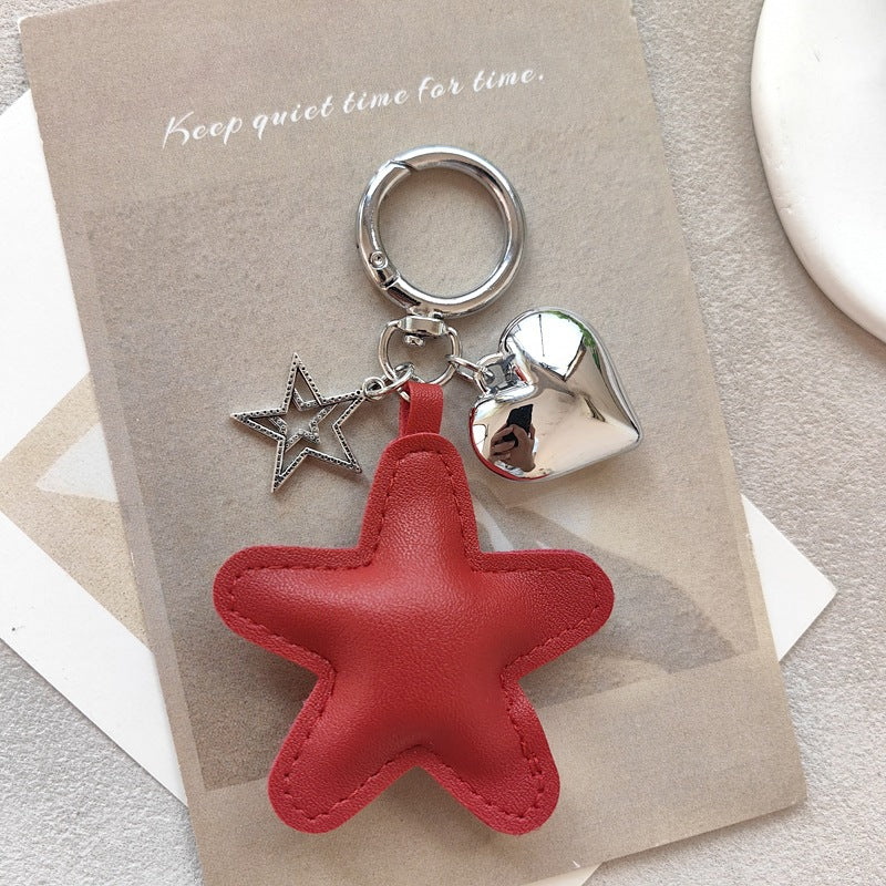 Keychain with star and heart design Stornfield