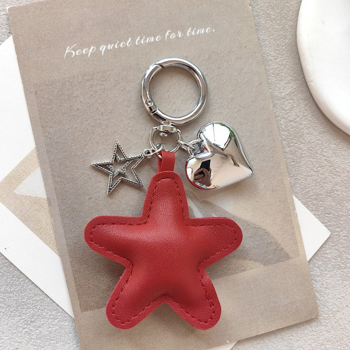 Keychain with star and heart design Stornfield