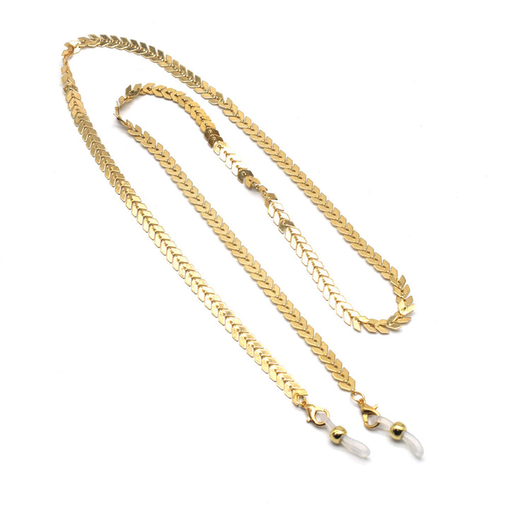 Adjustable Silver Eyewear Chain Stornfield