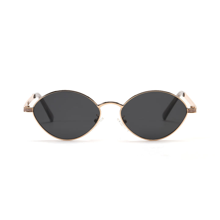 Women's fashionable round sunglasses with luxurious accents Stornfield