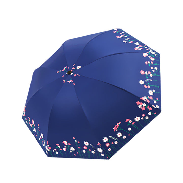 Women's umbrella with floral accents Stornfield