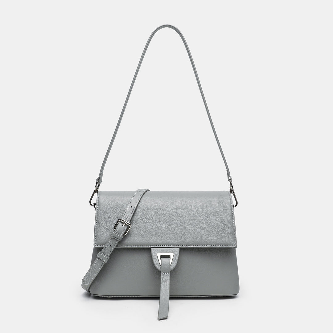 Elegant Faux Leather Crossbody Bag