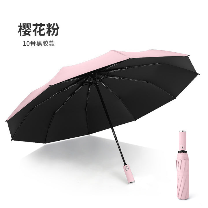 Women's Automatic Umbrella with Sturdy Plastic Handle and Robust Frame Stornfield