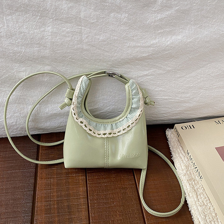 Ruffled Mini Handbag