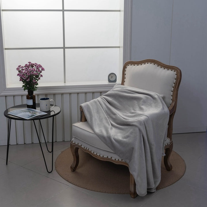 Ladies Cozy Plush Blanket with Reversible Design Stornfield