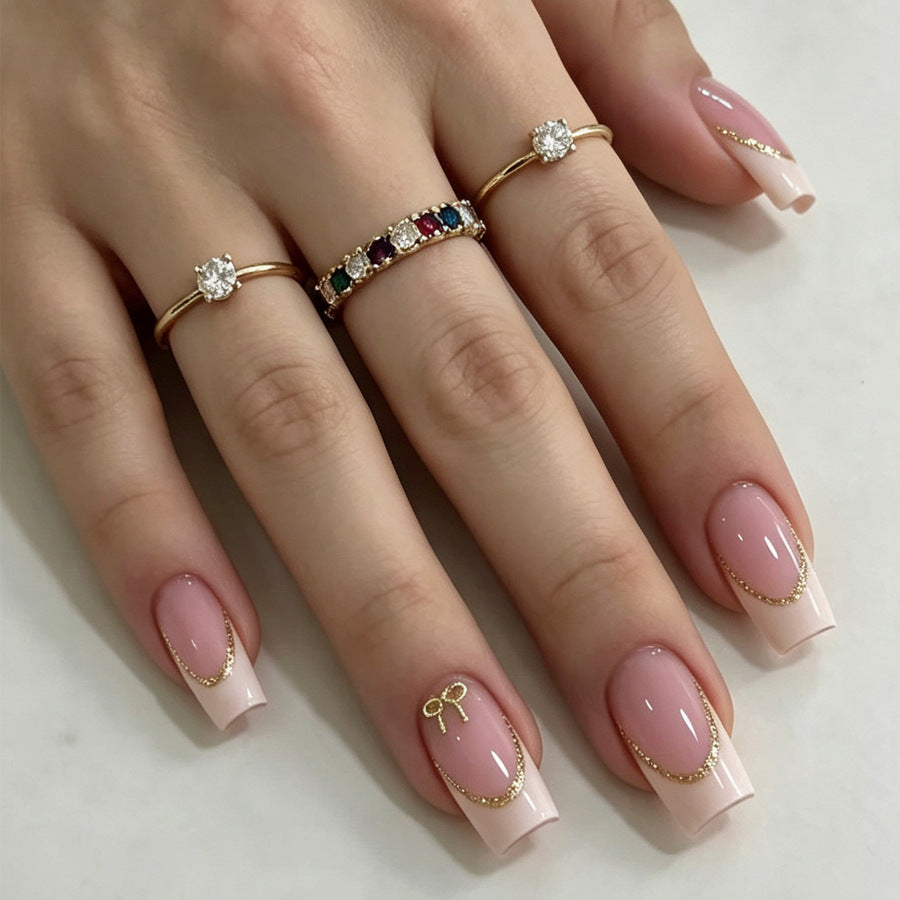 Elegant French Tip Nail Art Stornfield