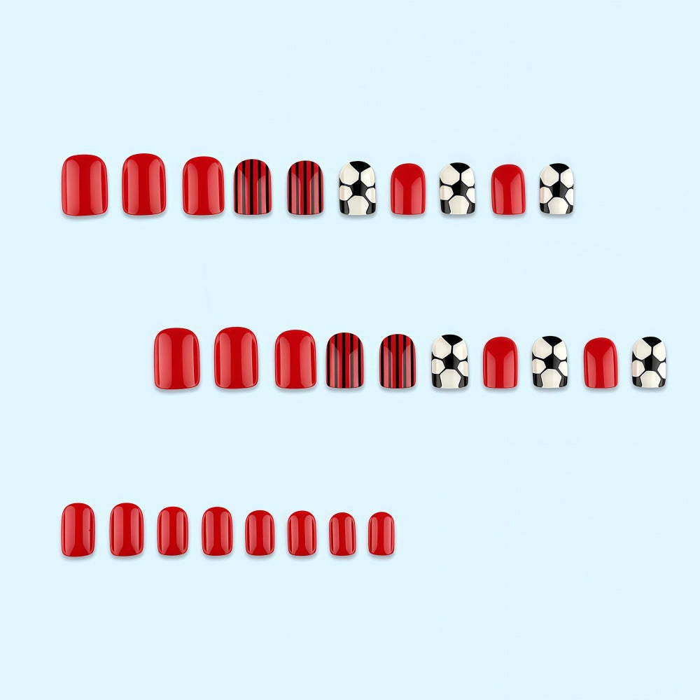 Creative football nail designs Stornfield