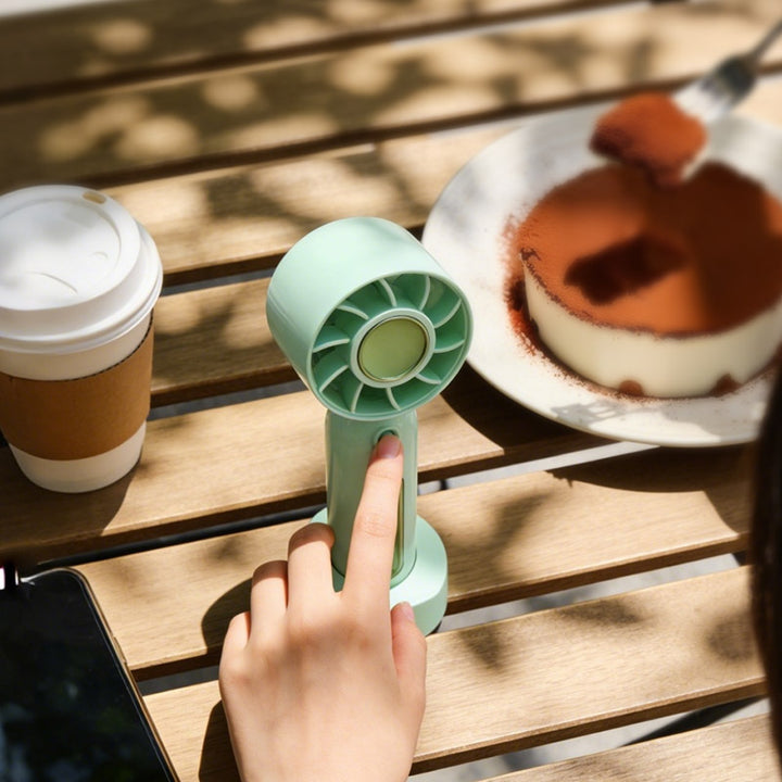 Women's Portable Battery Handheld Fan with Innovative Cooling Technology Stornfield