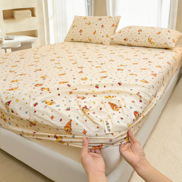 Soft Printed Mattress Protector