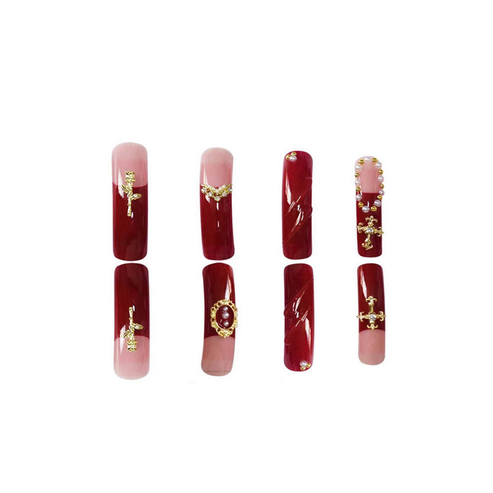 Artistic Decorative Press-On Nails Stornfield