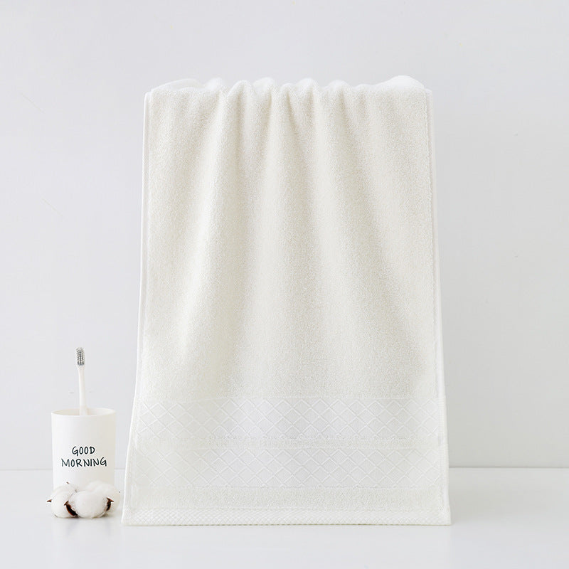 Elegant and Luxurious Terry Bath Towel with Fine Border Stornfield