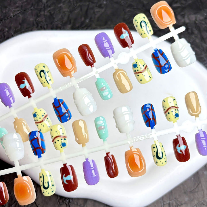 Creative Press-On Nail Art Set 1790746206