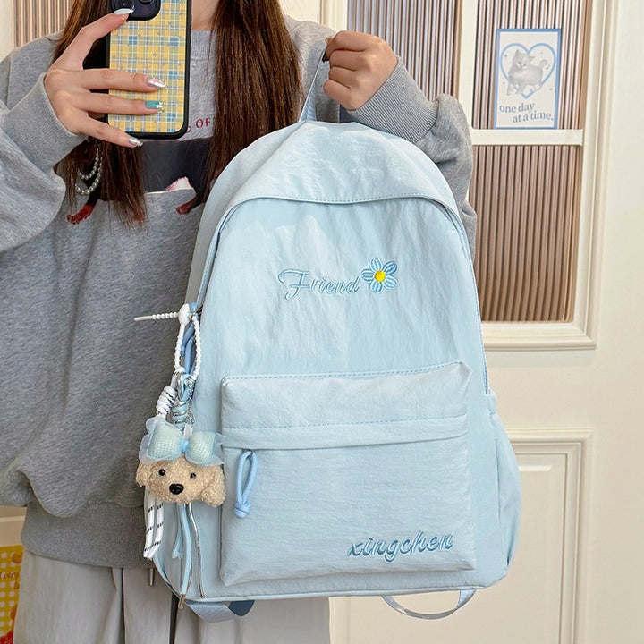Cute Cartoon-Themed Embroidered Backpack Stornfield