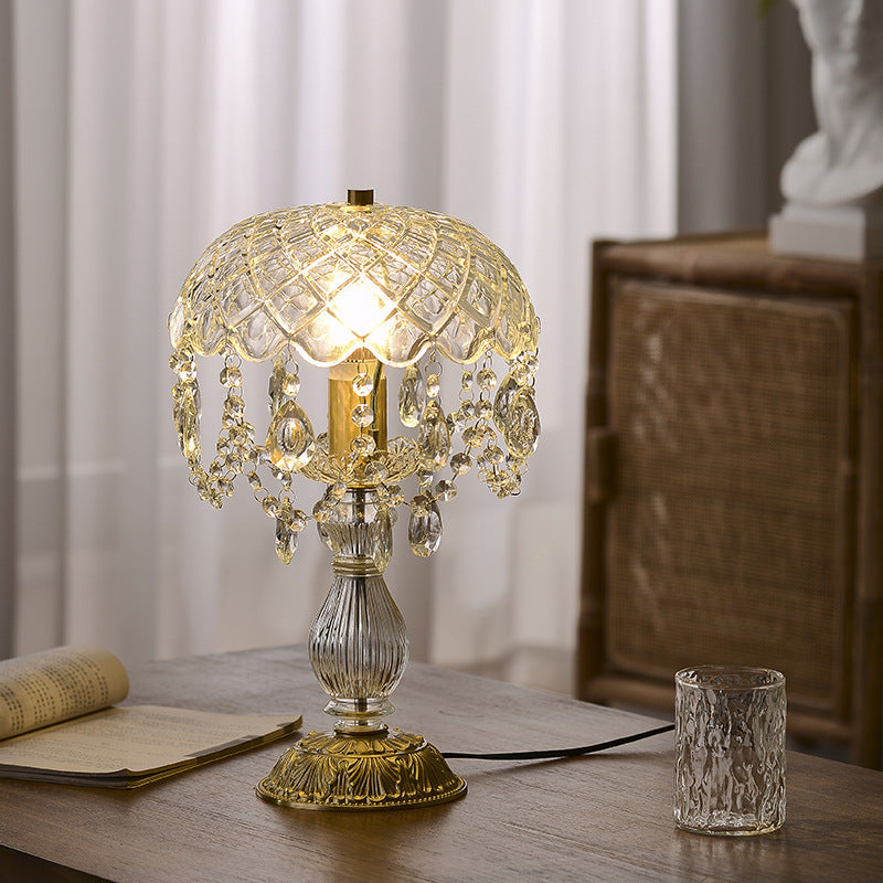 Elegant Crystal Table Lamp