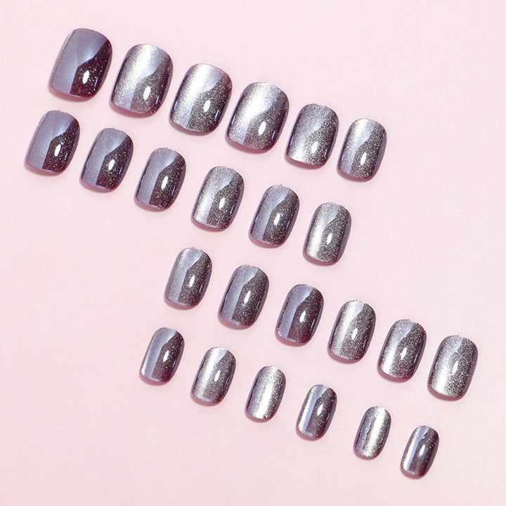 Luxe Glitter Press-On Nail Set Stornfield