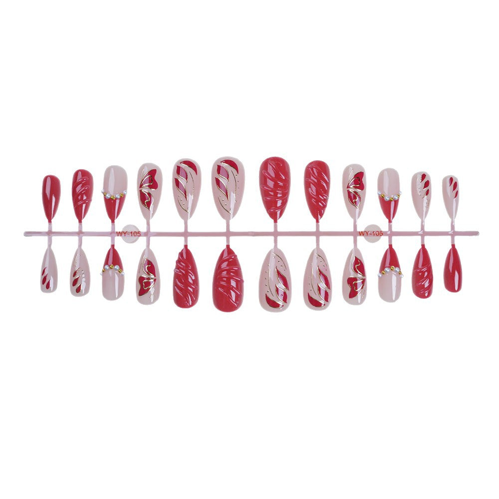 Elegant Press-On Nail Set Stornfield