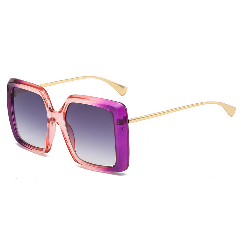 Women's oversized sunglasses with stylish geometric design Stornfield