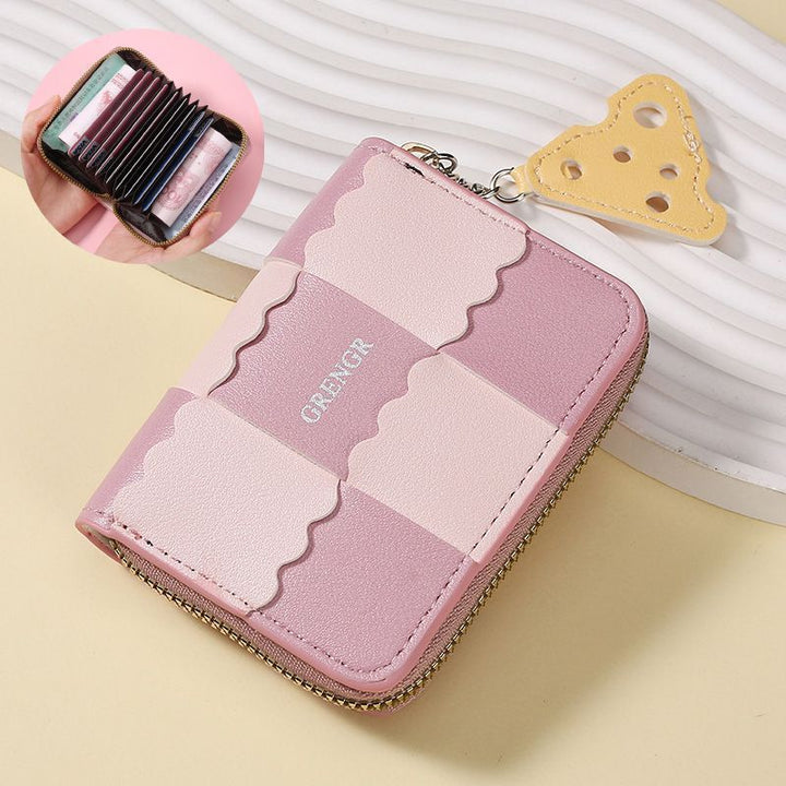 Chic Textured Zip Wallet Stornfield