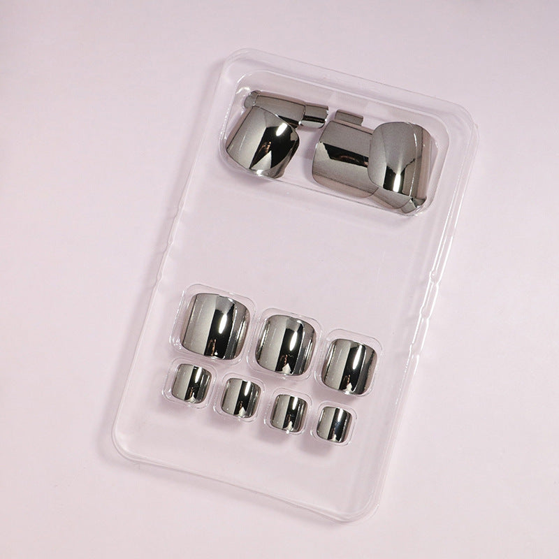 Premium Metallic Toe Nail Set Stornfield