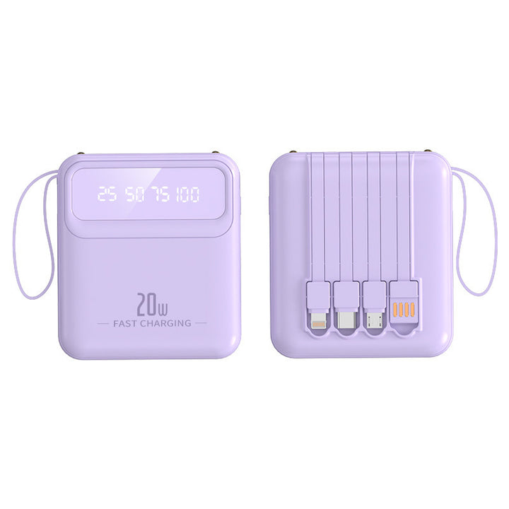 Portable power bank with integrated multifunction charging technology Stornfield