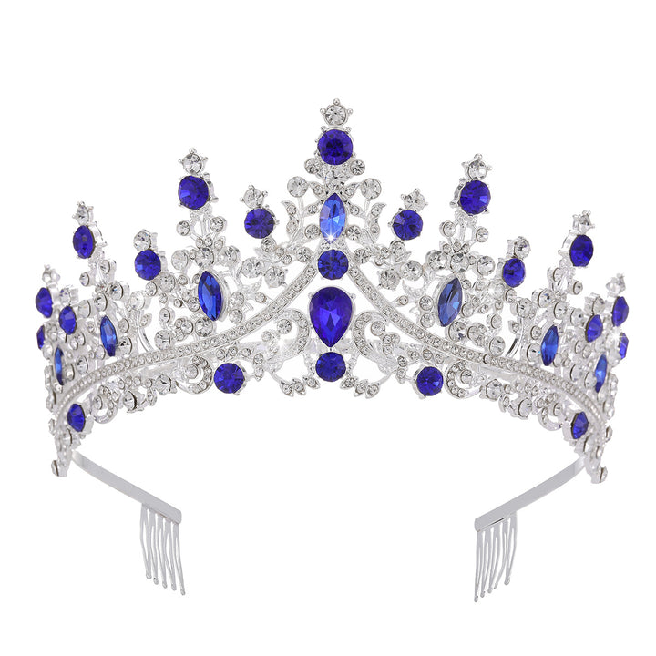 Ladies Rhinestone Tiara with Sparkling Gemstones Stornfield