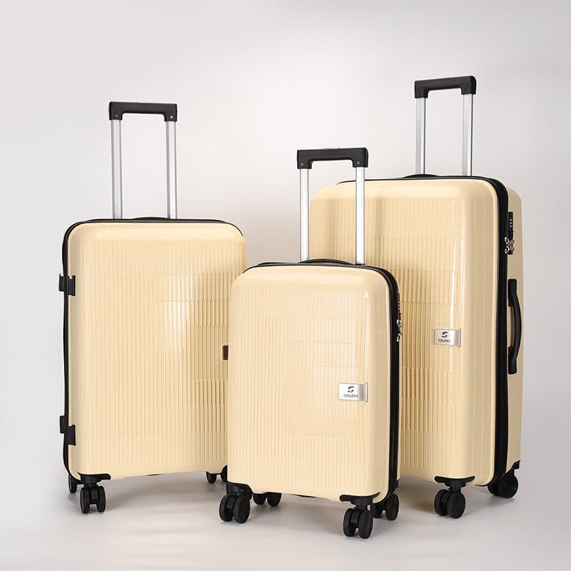 multi-size hardshell spinner luggage set with telescopic handles and double-spinner wheels Stornfield