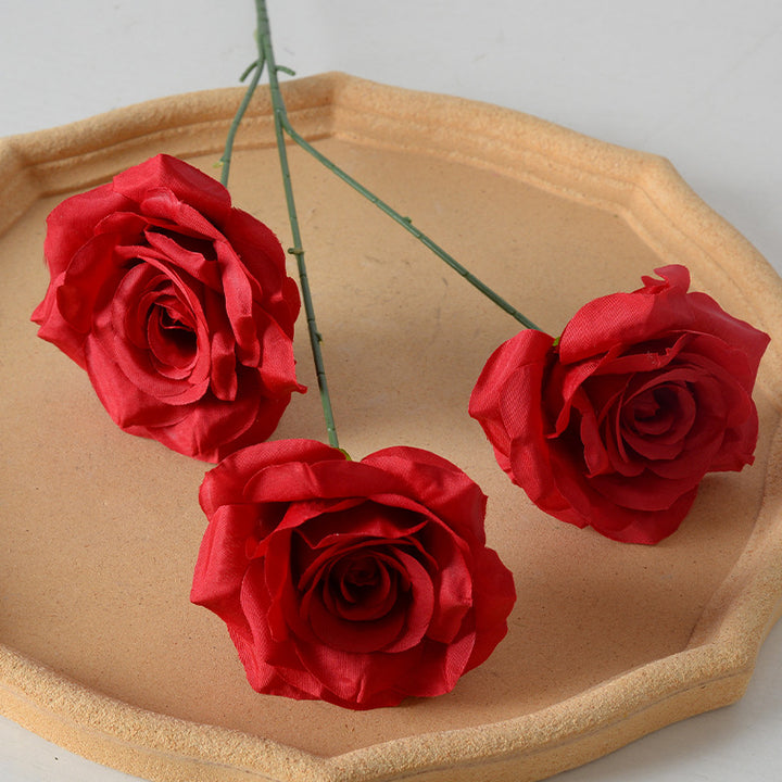 Artificial Fabric Rose Decoration