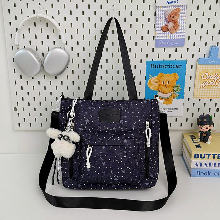 Lightweight Star-Patterned Backpack Stornfield