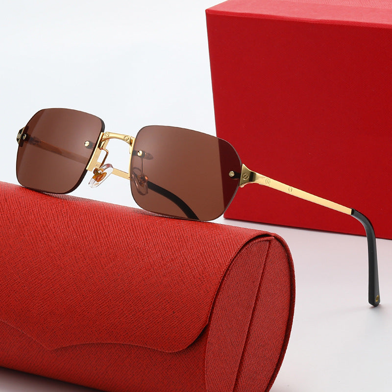 Ladies elegant fashionable sunglasses with high-quality metal frame Stornfield