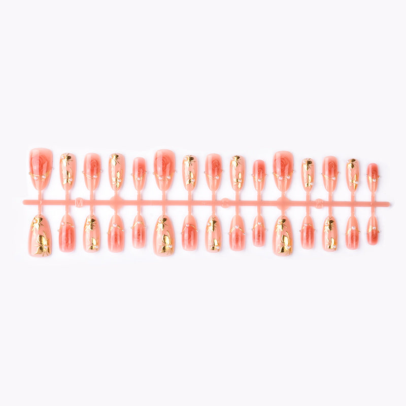 Floral Artisan Press-On Nail Set Stornfield