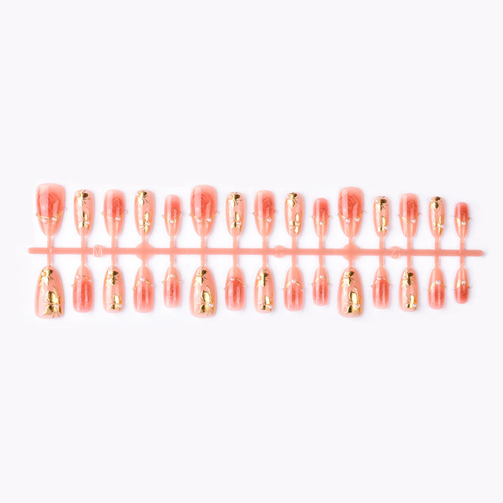 Floral Artisan Press-On Nail Set Stornfield