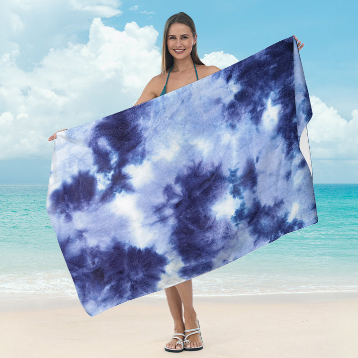 Beach towel with unique batik design Stornfield