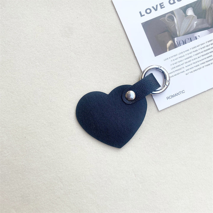 Leather Heart-Shaped Keychain Stornfield
