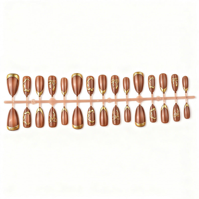 Decorative Press-On Nail Art Set Stornfield