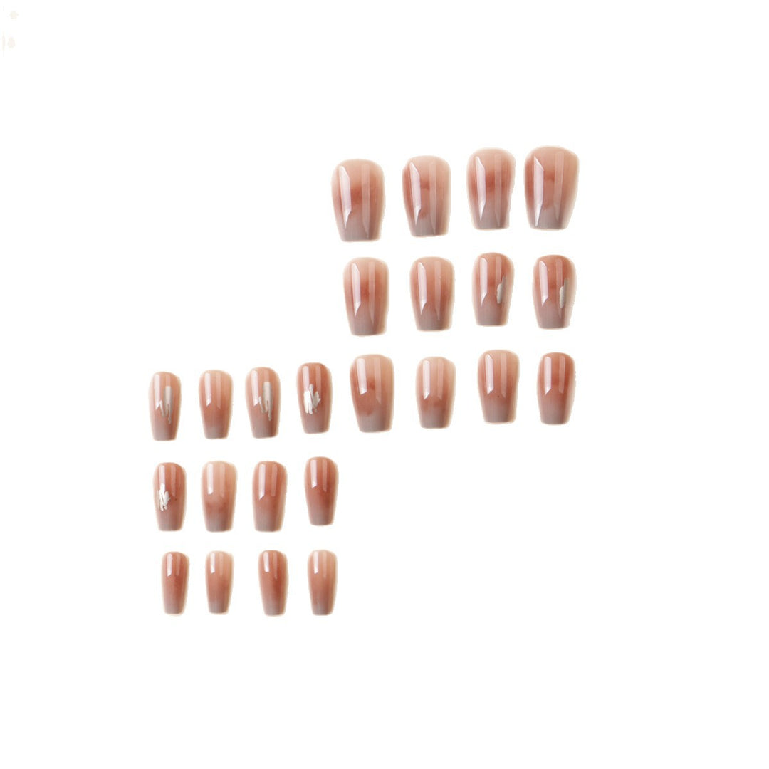Elegant Glossy Press-On Nail Tips Stornfield